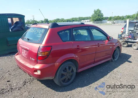 2007 Pontiac Vibe из США, поврежденный, VIN 5Y2SL65837Z426921